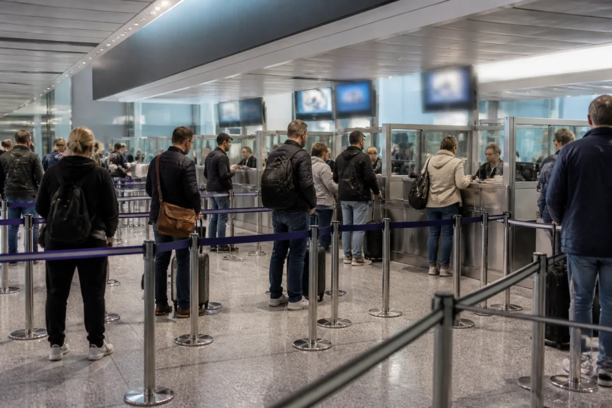 Passport control at an airport: the risk of abandoning an I-485 application by traveling without advance parole