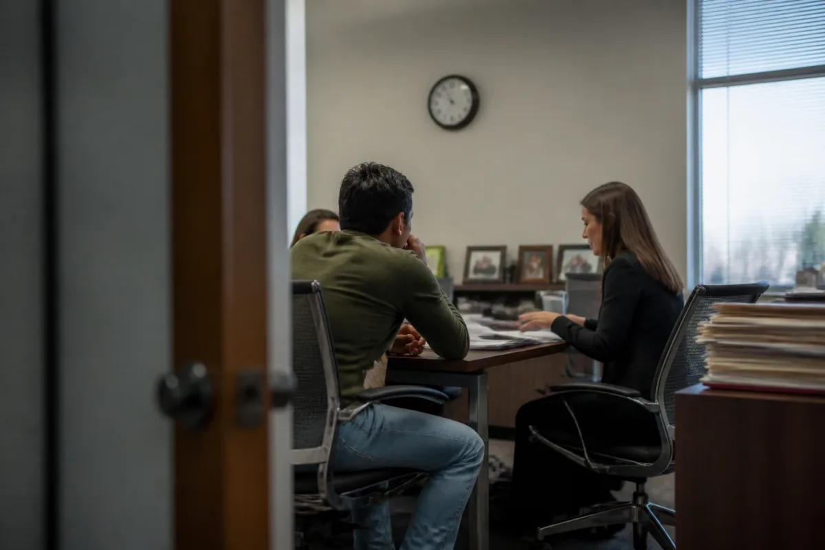 An asylum applicant assembling alternative evidence: a doctor's report, an expert opinion, and an attorney's opinion in the US