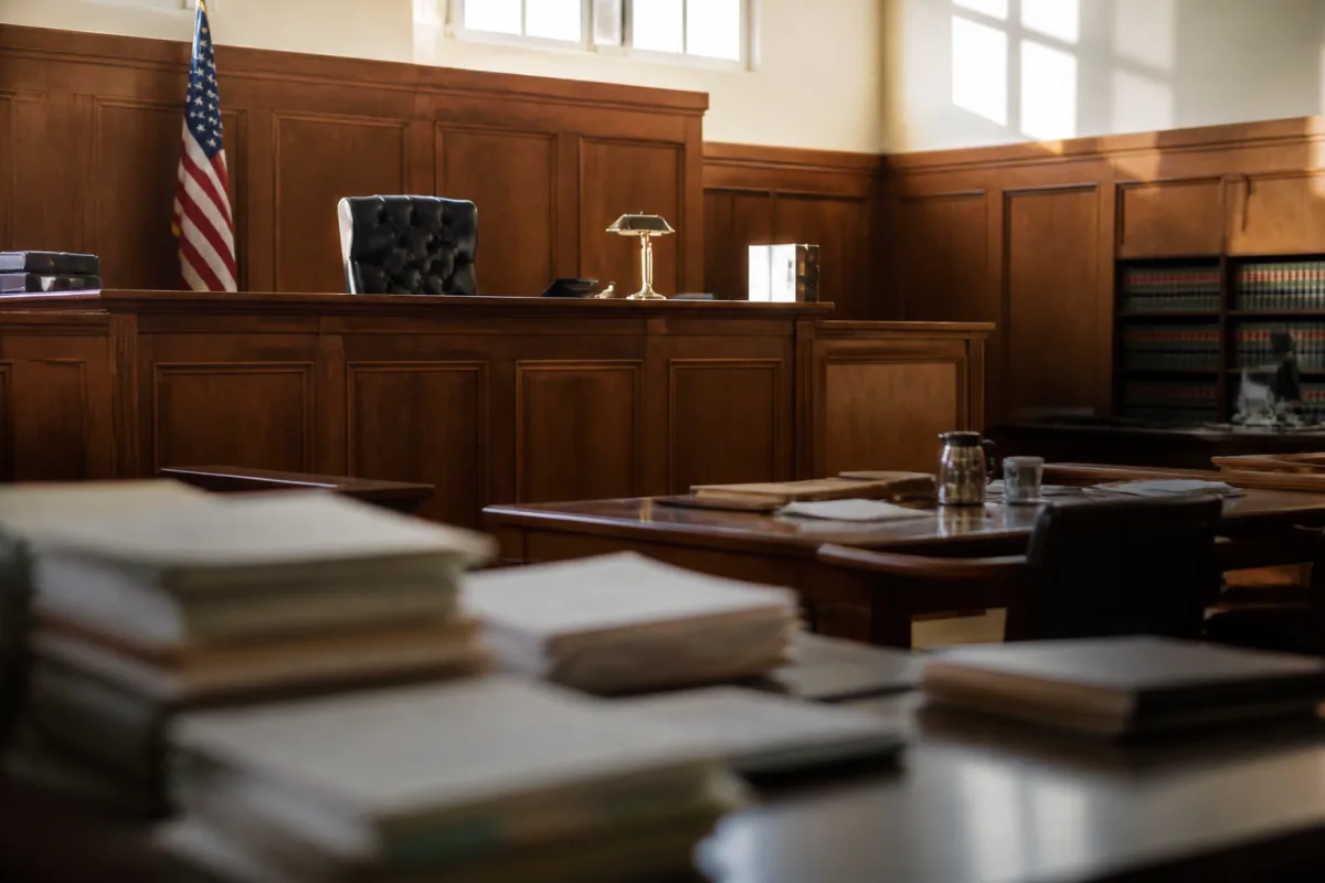 A judge points to the lack of connection between an economic charge and the applicant's political activity