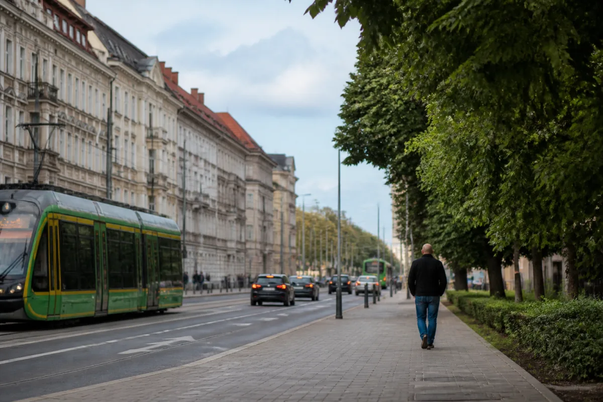 Заявник із папкою документів чекає біля вікна прийому в день подачі на Карту поляка