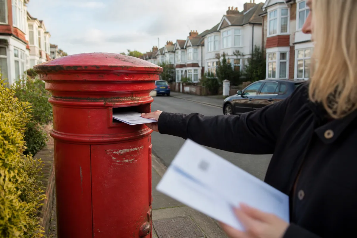 A stack of utility bills and NHS letters confirming an applicant's address and period of residence
