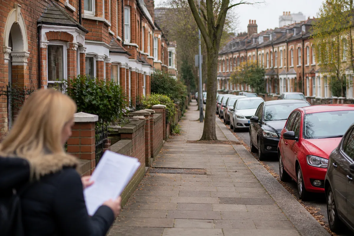 A tenancy agreement, employer letter and Home Office letter used as evidence of residence in the country