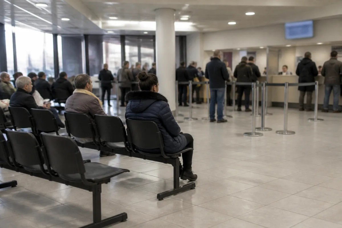 Подання заявки PELP на тимчасовий захист у центрі обслуговування іноземців у Польщі