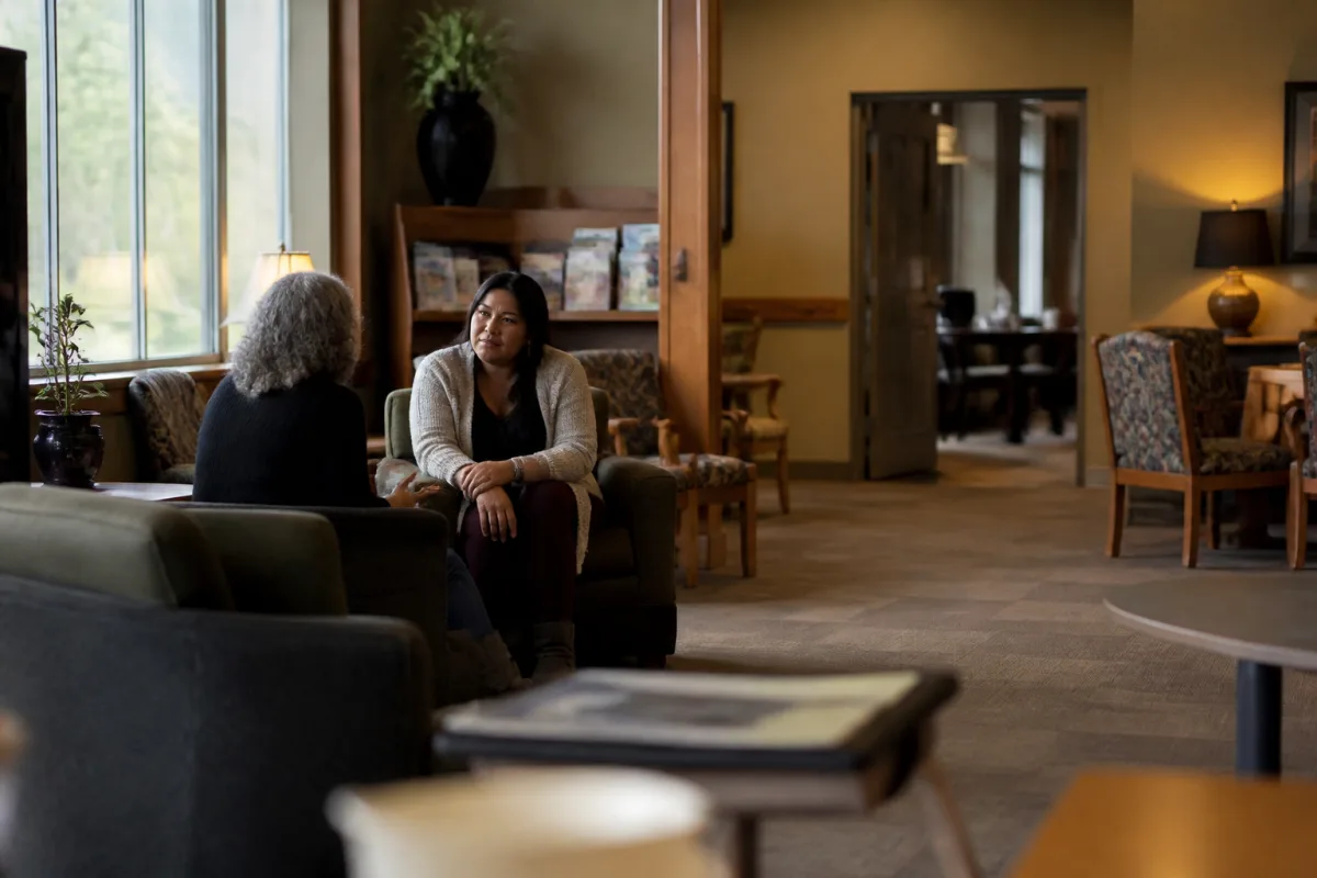 A friend or relative in Manitoba helping an applicant confirm their connection to the province for the stream