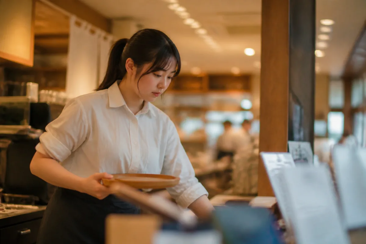 Language school student working part-time in Japan alongside long-term visa studies