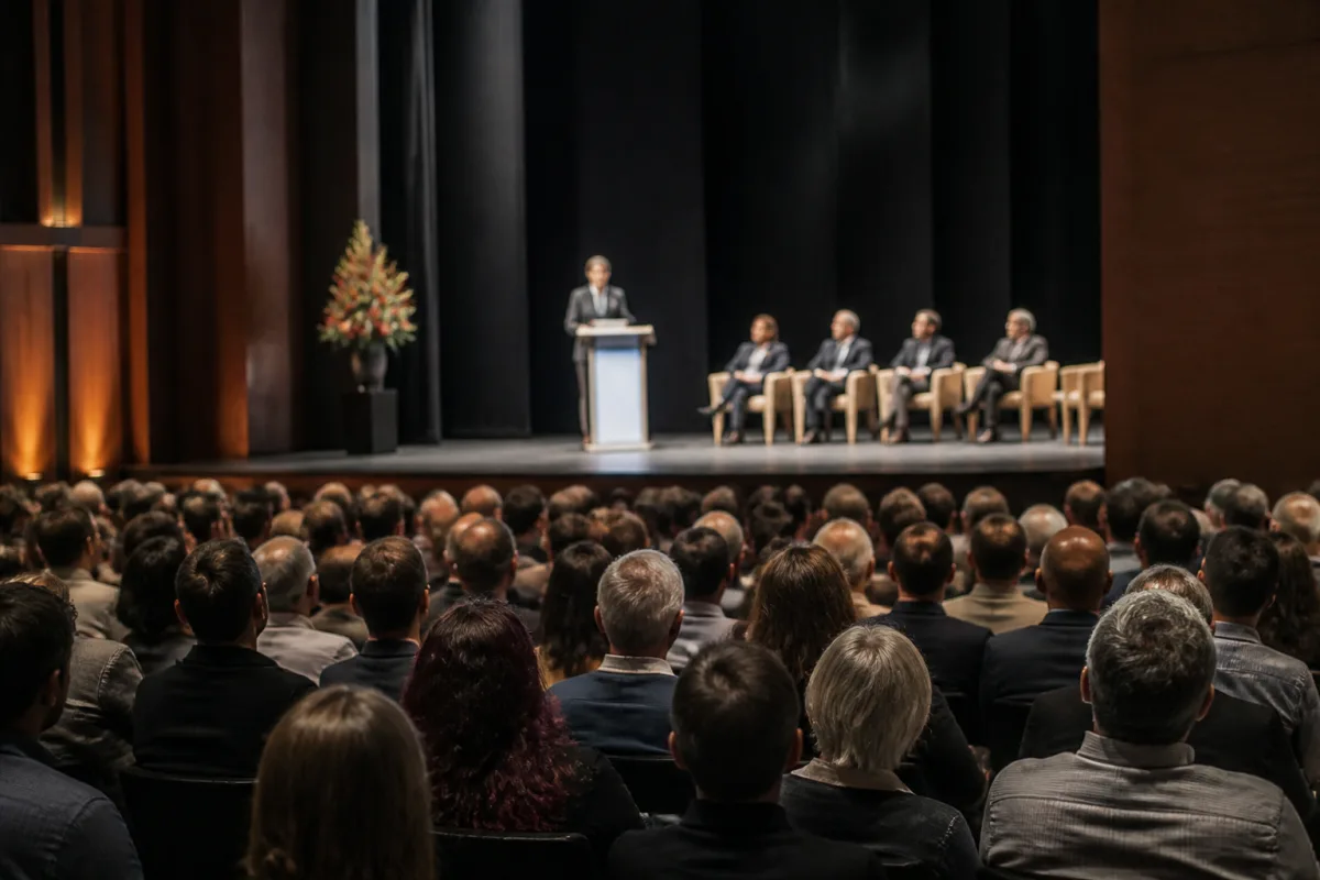 Forms of public recognition of achievements: media coverage, awards, keynote speaking engagements