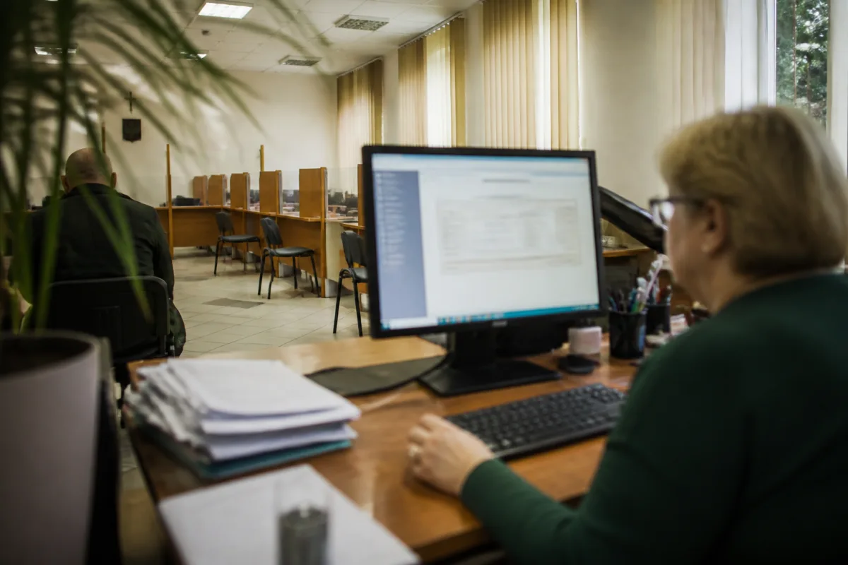 Экран компьютера с открытым интерфейсом портала podatki.gov.pl