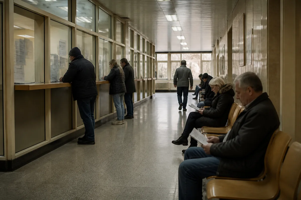 Вид немецкого загса, здание органа регистрации актов гражданского состояния