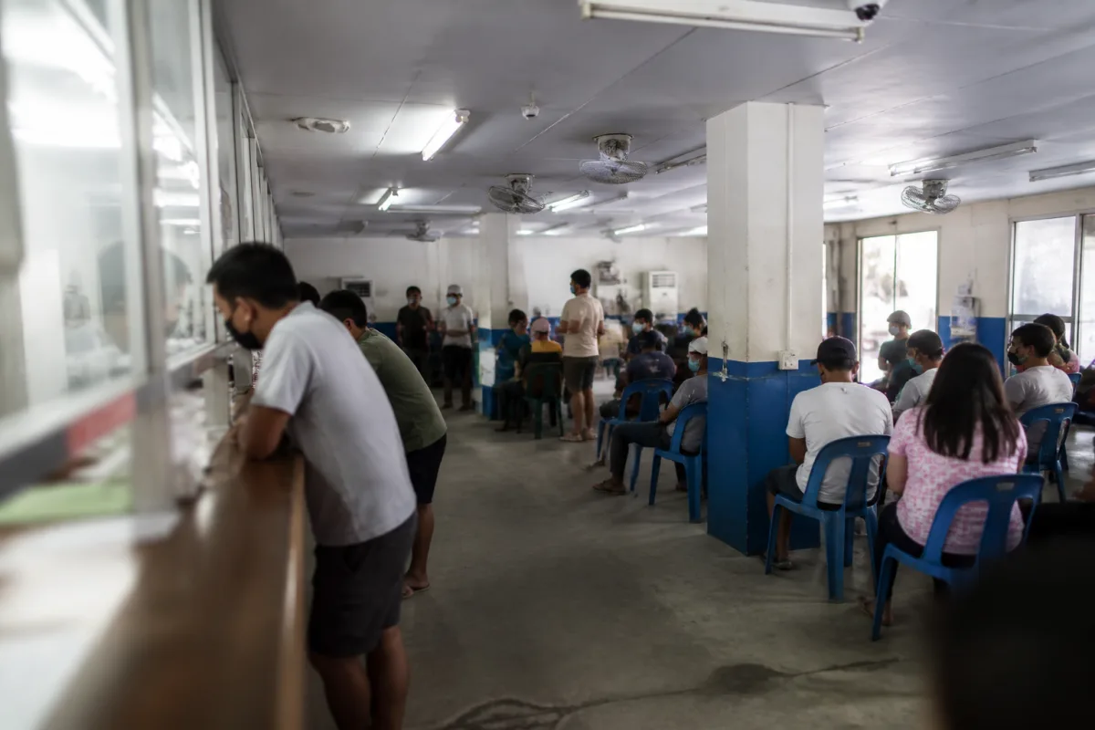Remote setup of a housing lease and tax number in the Philippines via correspondence